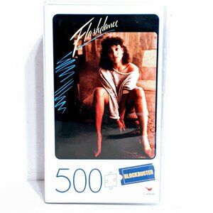 Flashdance Spin Master Blockbuster Video Clamshell Jigsaw Movie Puzzle 500 Pcs